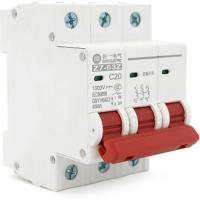 Автоматический выключатель ZUOYI Z7-63Z 3P C20 DC750V Фото