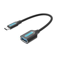 Переходник Vention OTG USB 3.1 AF to USB-C 0.15m black Фото