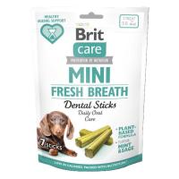 Лакомство для собак Brit Care Mini Treats Fresh Breath для малых пород для зубов Фото