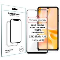 Скло захисне BeCover 10D ZTE Blade A36 / Nubia A36 Black Фото