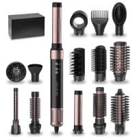 Стайлер Cecotec Bamba CeramicCare 14in1 AirGlam Black Фото