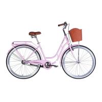 Велосипед Dorozhnik 28" RETRO Velosteel рама-19" ST 2025 світло-рожеви Фото