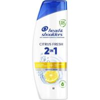 Шампунь Head & Shoulders 2 в 1 Против перхоти Цитрусовая свежесть 400 мл Фото