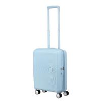 Чемодан American Tourister Soundbox 35.5/41 л пастельно-блакитна Фото