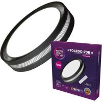 Светильник ELM TOLEDO - 70 (+пульт) 3000-6000 чорний Фото