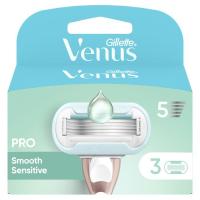 Змінні касети Gillette Venus Pro Smooth Sensitive 3 шт. Фото
