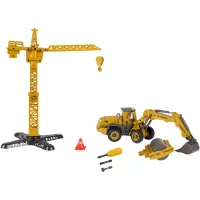 Конструктор Otamanko АВТОКОНСТРУКТОР Экскаватор/дорожный каток 2 в 1 Фото