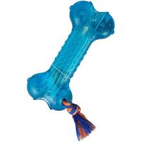 Іграшка для собак Petstages Кісточка з мотузкою 18.5 см Фото