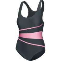 Купальник Aqua Speed Stella Lady 299-33 графітовий, рожевий 36 Фото