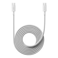 Дата кабель Xiaomi USB-C to USB-C 2.0m 6A braided white Фото