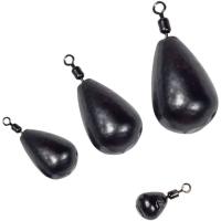 Грузило DS Джиг-ріг з вертлюгом чорний 30г (5шт/уп) Фото