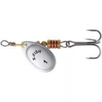 Блешня X-Fish Stark 2.5g 1 Silver Фото