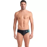 Плавки Arena Kikko V Swim Briefs 006750-508 чорний, бірюзовий 1 Фото