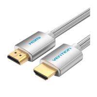 Кабель мультимедийный Vention HDMI M to HDMI M 5.0m V2.1 4K60Hz braided aluminum Фото