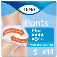 Підгузки для дорослих Tena Pants Plus Small 14 шт 65-85 см 6 крапель Фото