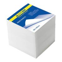 Папір для нотаток Buromax White JOBMAX 90х90х70мм.,unglued Фото