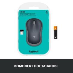 Мышка Logitech M185 swift grey Фото 10