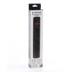 Сетевой фильтр питания Gembird SPG5-X-6B Фото 1