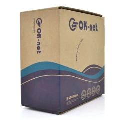 Кабель сетевой OK-Net FTP 305м cat.5e (F/UTP-cat.5E) Фото 1