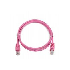 Патч-корд Cablexpert 0.5м, UTP, cat.5e, CCA, pink Фото 1