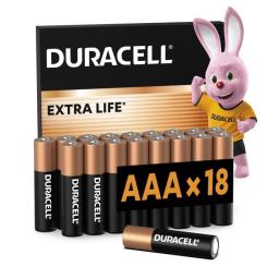 Батарейка Duracell AAA лужні 18 шт. в упаковці Фото