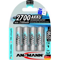 Аккумулятор Ansmann AA 2700mAh * 4 Фото