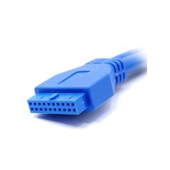 Кабель питания Atcom косичка (для системної плати), 2xUSB 3.0 Фото 3