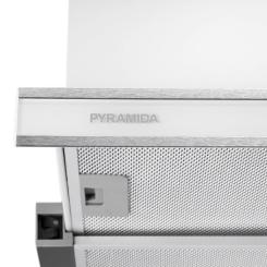 Вытяжка кухонная Pyramida TL 60 FG IX WH Фото 5