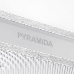 Вытяжка кухонная Pyramida TL 60 FG IX WH Фото 6