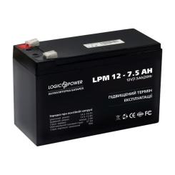 Батарея к ИБП LogicPower LPM 12В 7.5 Ач Фото 2