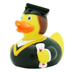 Игрушка для ванной Funny Ducks Выпускник утка Фото