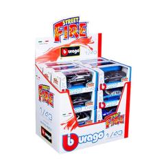 Машина Bburago в красном диспенсере (ассорти) Фото