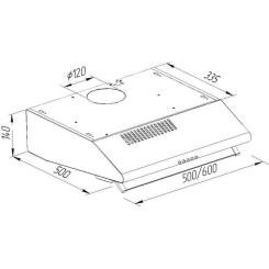 Вытяжка кухонная Pyramida MH 50 IV Фото 9
