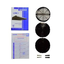 Вытяжка кухонная Eleyus Line I 60 BL Фото 9