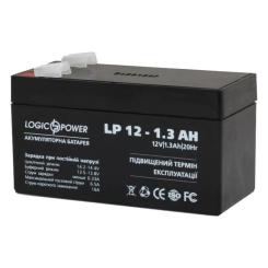 Батарея к ИБП LogicPower LPM 12В 1.3 Ач Фото 1