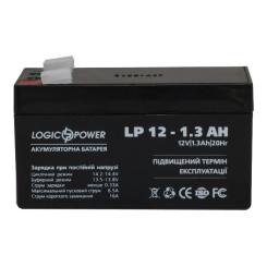 Батарея к ИБП LogicPower LPM 12В 1.3 Ач Фото 3