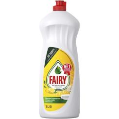 Средство для ручного мытья посуды Fairy Лимон 1 л Фото