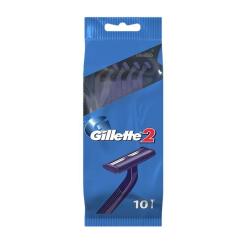 Бритва Gillette 2 одноразовая 10 шт. Фото 1