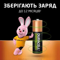 Аккумулятор Duracell AA HR6 1300mAh * 2 Фото 5