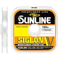 Леска Sunline Siglon V 100м #0.15/0.063мм 0,5кг Фото