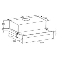 Вытяжка кухонная Liberty Slide 265 B Фото 1