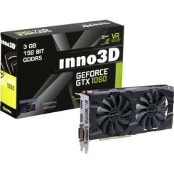 Видеокарта Inno3D GeForce GTX1060 3072Mb HerculeZ Twin X2 Фото