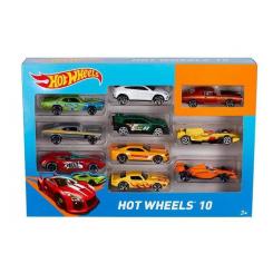 Машина Hot Wheels Базовая 10 шт Фото