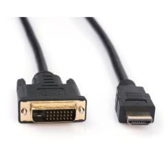 Кабель мультимедийный Vinga HDMI M to DVI M 1.8m 24+1pin Фото 3