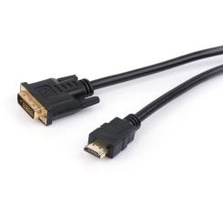 Кабель мультимедийный Vinga HDMI M to DVI M 1.8m 24+1pin Фото 4