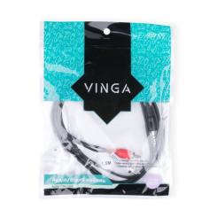 Кабель мультимедийный Vinga 3.5mm M to 2xRCA 1.5m Фото 2