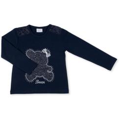 Кофта детская Breeze с кружевным мишкой Фото