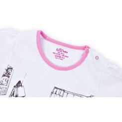 Пижама детская Aziz з дівчинкою і котиками Фото 3