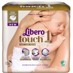 Подгузники Libero Touch 1 (2-5 кг) 22 шт Фото