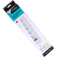 Сетевой фильтр питания Vinga VG5-2-100 Фото 1